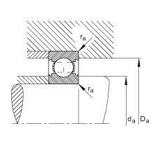 S 6201-C, ă(ni)Y(ji)(gu)C (j) DIN 625-1 ˜ʵҪߴ