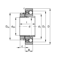 {(dio)S 2312-K-TVH-C3 + H2312, (j) DIN 630  DIN 5415 (bio)(zhn)Ҫߴ, F׺;o