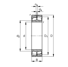 {(dio)ĝLS 22312-E1-T41A, (j) DIN 635-2 (bio)(zhn)Ҫߴ