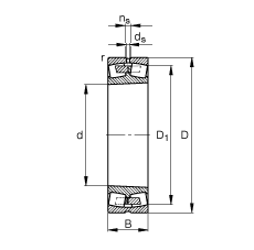 {(dio)ĝLS 230/600-B-K-MB, (j) DIN 635-2 (bio)(zhn)Ҫߴ, FףF 1:12