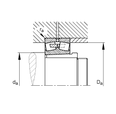 {(dio)ĝLS 239/530-K-MB + AH39/530, (j) DIN 635-2 ˜ʵҪߴ, F׺ж